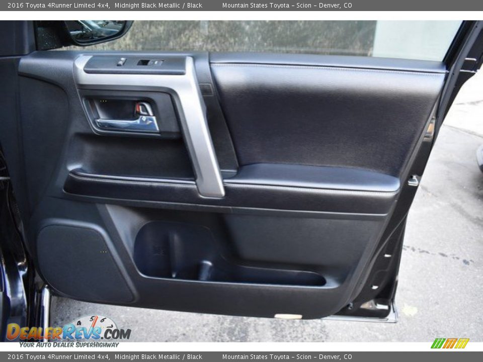 2016 Toyota 4Runner Limited 4x4 Midnight Black Metallic / Black Photo #26