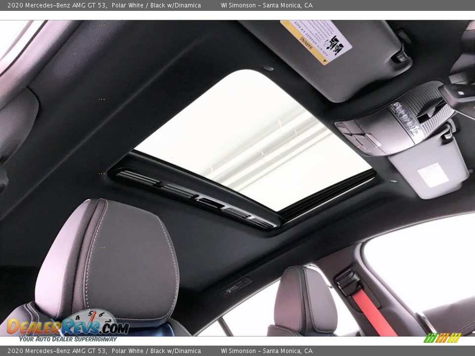 Sunroof of 2020 Mercedes-Benz AMG GT 53 Photo #29