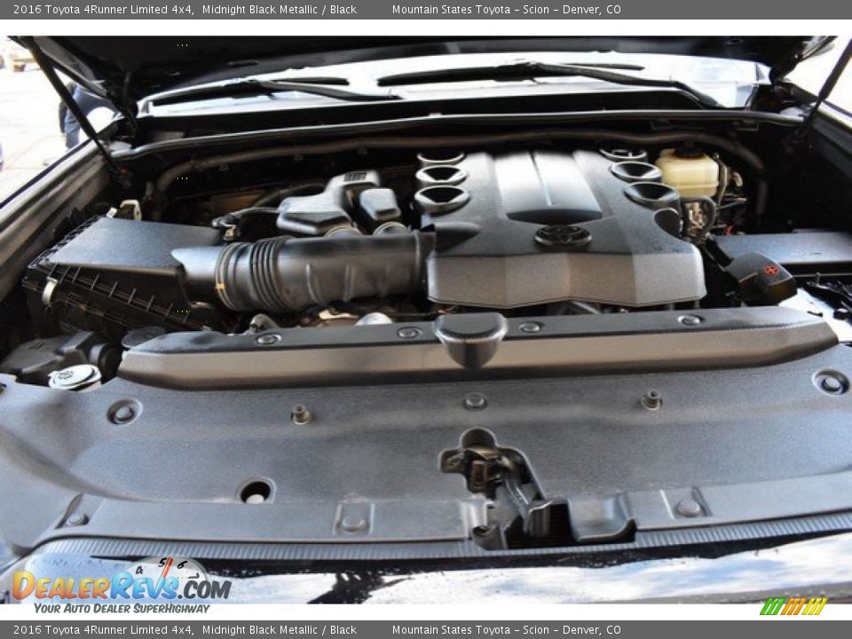 2016 Toyota 4Runner Limited 4x4 Midnight Black Metallic / Black Photo #28