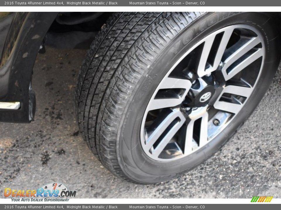 2016 Toyota 4Runner Limited 4x4 Midnight Black Metallic / Black Photo #29