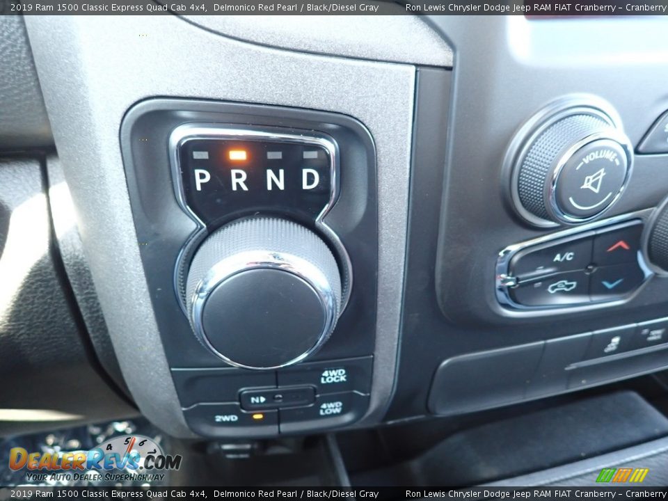 2019 Ram 1500 Classic Express Quad Cab 4x4 Delmonico Red Pearl / Black/Diesel Gray Photo #20