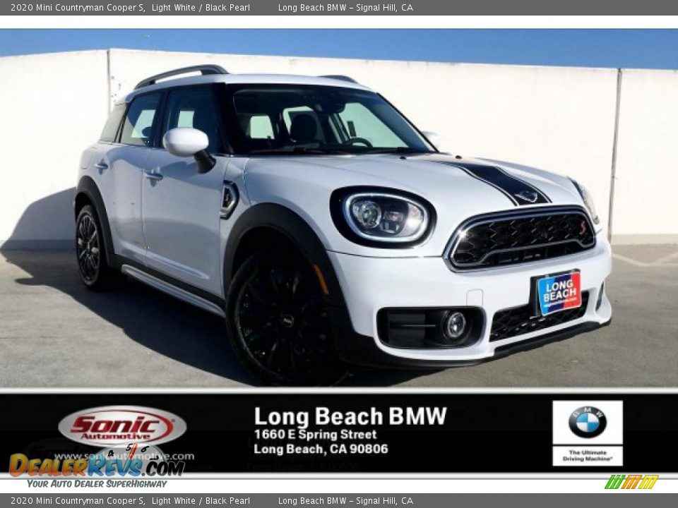 2020 Mini Countryman Cooper S Light White / Black Pearl Photo #1
