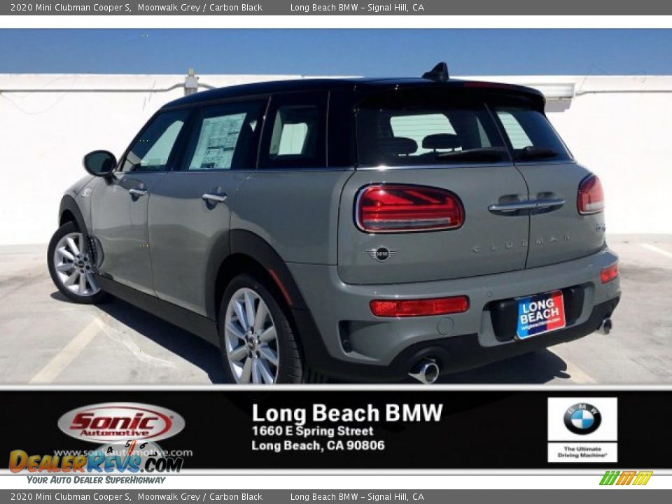 2020 Mini Clubman Cooper S Moonwalk Grey / Carbon Black Photo #2