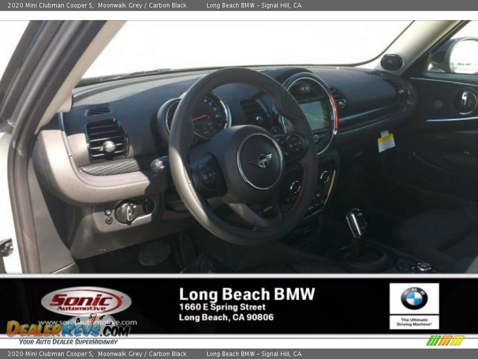 2020 Mini Clubman Cooper S Moonwalk Grey / Carbon Black Photo #4
