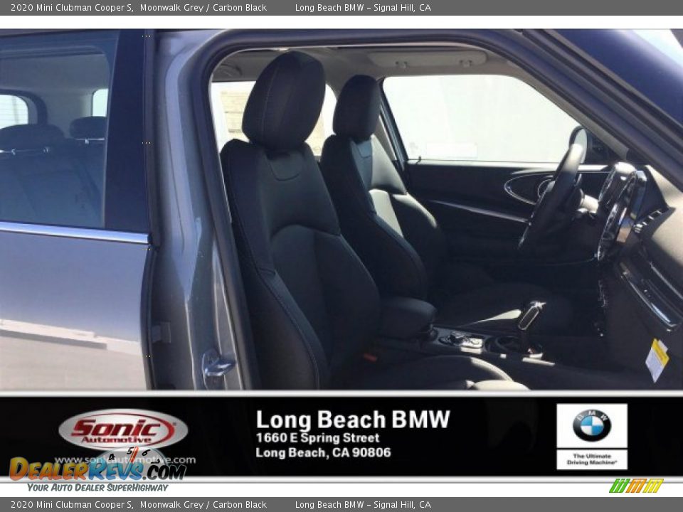2020 Mini Clubman Cooper S Moonwalk Grey / Carbon Black Photo #7