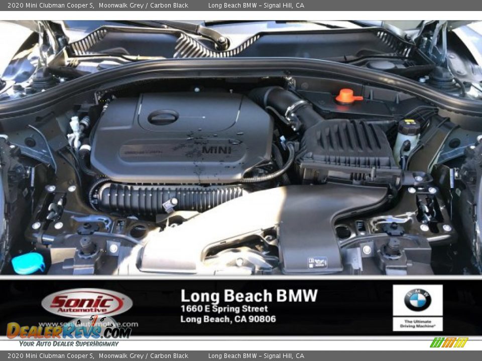 2020 Mini Clubman Cooper S Moonwalk Grey / Carbon Black Photo #8