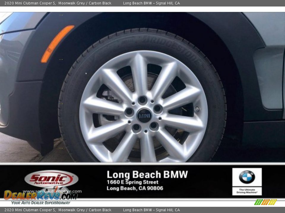 2020 Mini Clubman Cooper S Moonwalk Grey / Carbon Black Photo #9