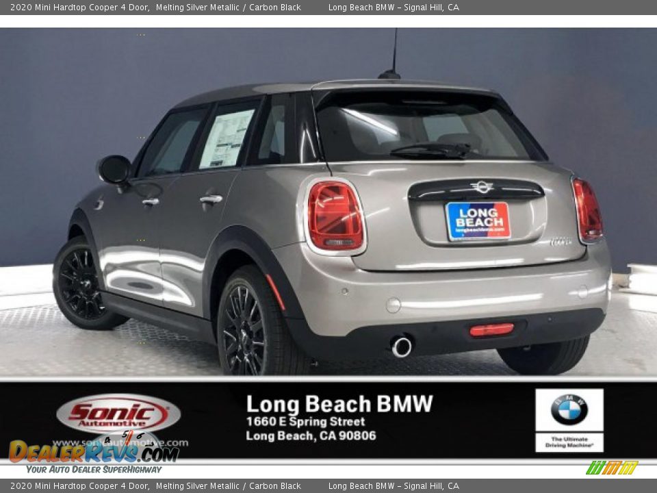 2020 Mini Hardtop Cooper 4 Door Melting Silver Metallic / Carbon Black Photo #2