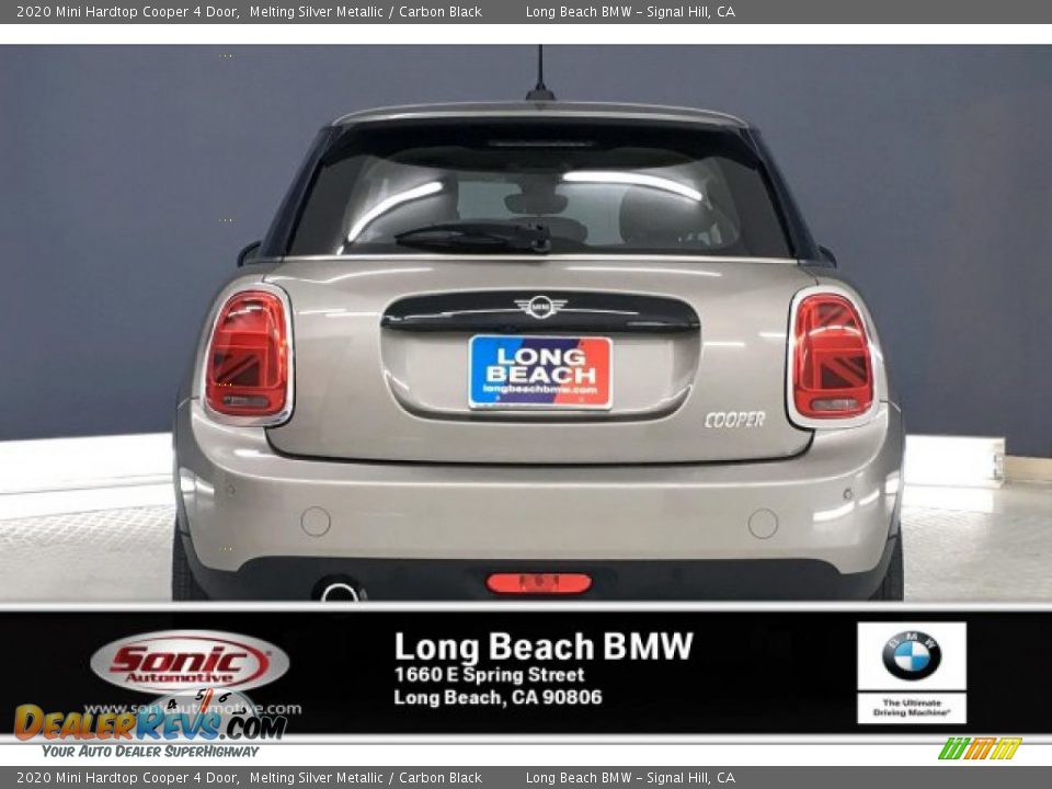 2020 Mini Hardtop Cooper 4 Door Melting Silver Metallic / Carbon Black Photo #3