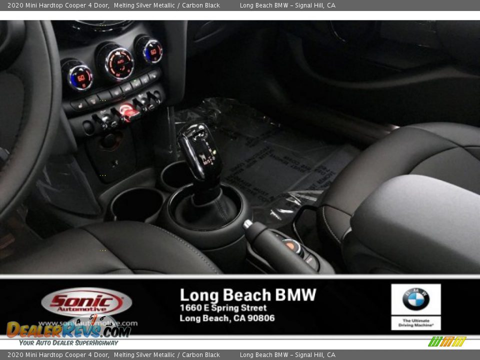 2020 Mini Hardtop Cooper 4 Door Melting Silver Metallic / Carbon Black Photo #6