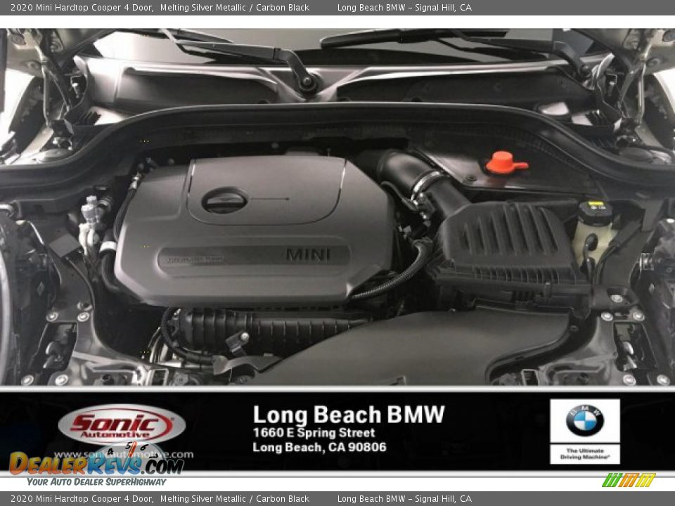 2020 Mini Hardtop Cooper 4 Door Melting Silver Metallic / Carbon Black Photo #8