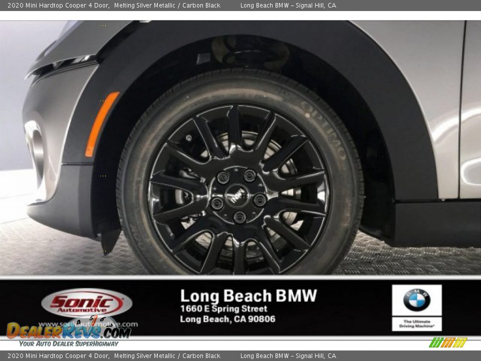 2020 Mini Hardtop Cooper 4 Door Melting Silver Metallic / Carbon Black Photo #9