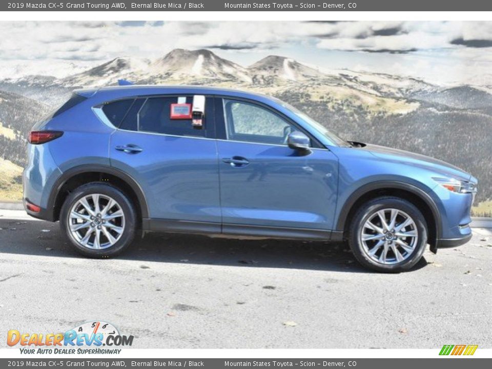 2019 Mazda CX-5 Grand Touring AWD Eternal Blue Mica / Black Photo #2
