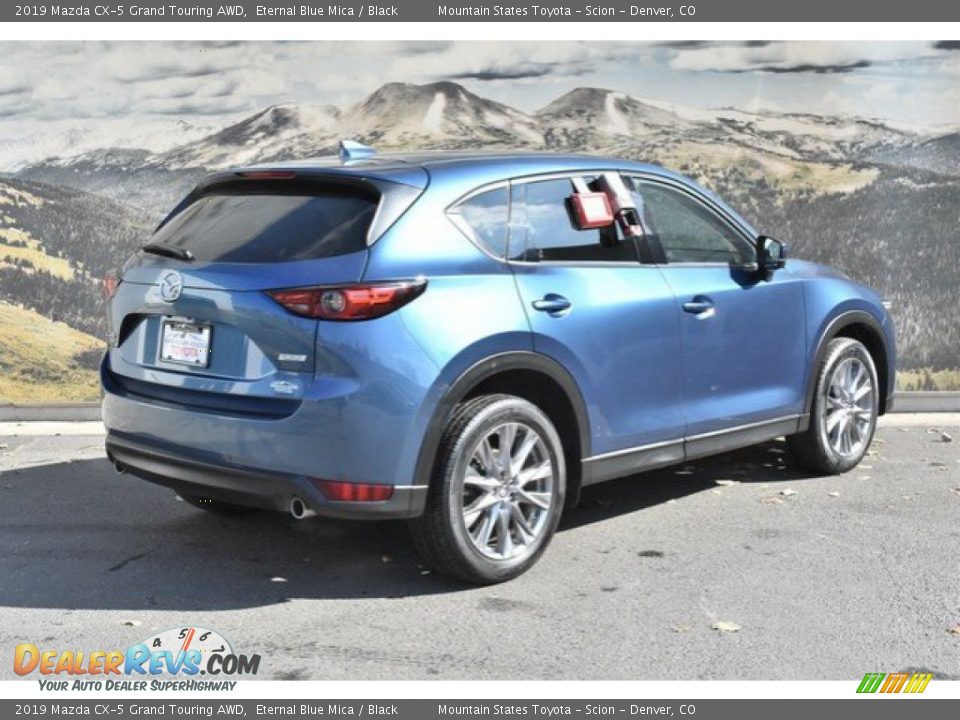 2019 Mazda CX-5 Grand Touring AWD Eternal Blue Mica / Black Photo #3