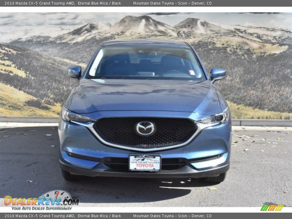 2019 Mazda CX-5 Grand Touring AWD Eternal Blue Mica / Black Photo #4