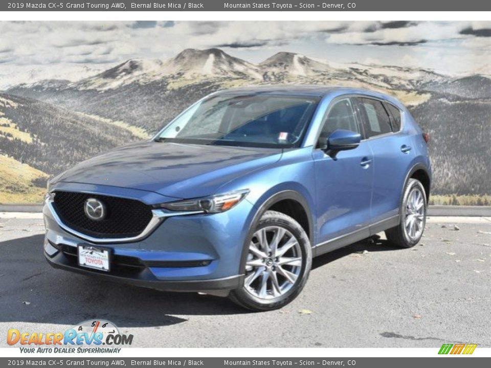 2019 Mazda CX-5 Grand Touring AWD Eternal Blue Mica / Black Photo #5