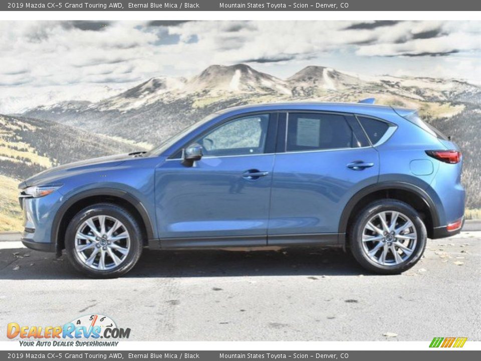 2019 Mazda CX-5 Grand Touring AWD Eternal Blue Mica / Black Photo #6