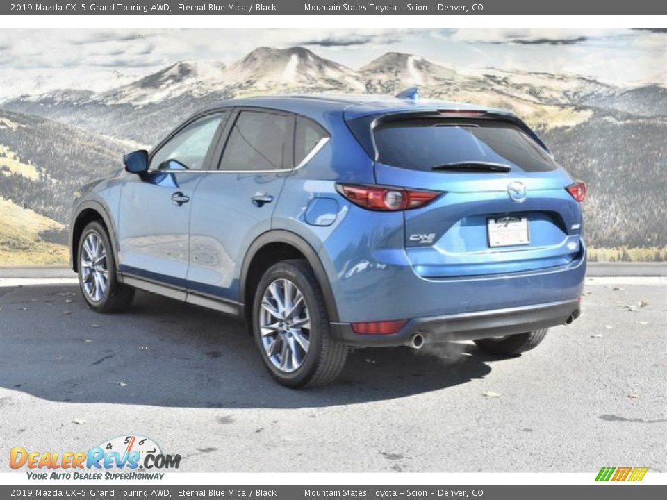 2019 Mazda CX-5 Grand Touring AWD Eternal Blue Mica / Black Photo #7