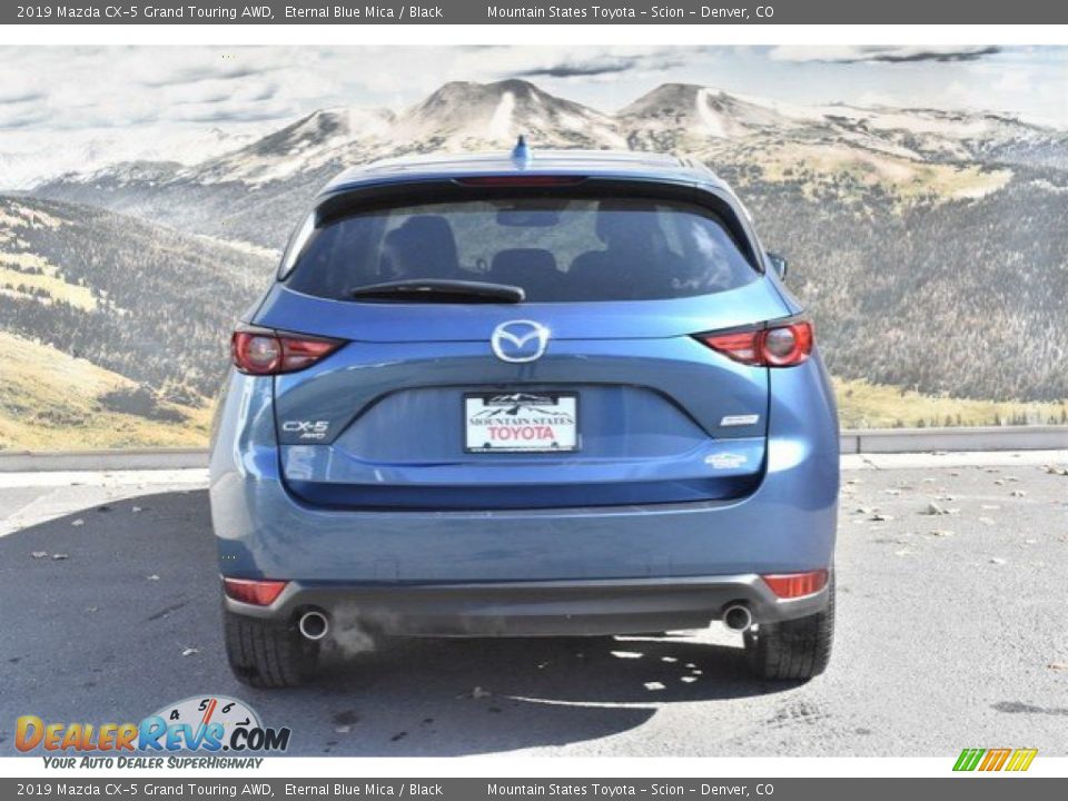 2019 Mazda CX-5 Grand Touring AWD Eternal Blue Mica / Black Photo #8