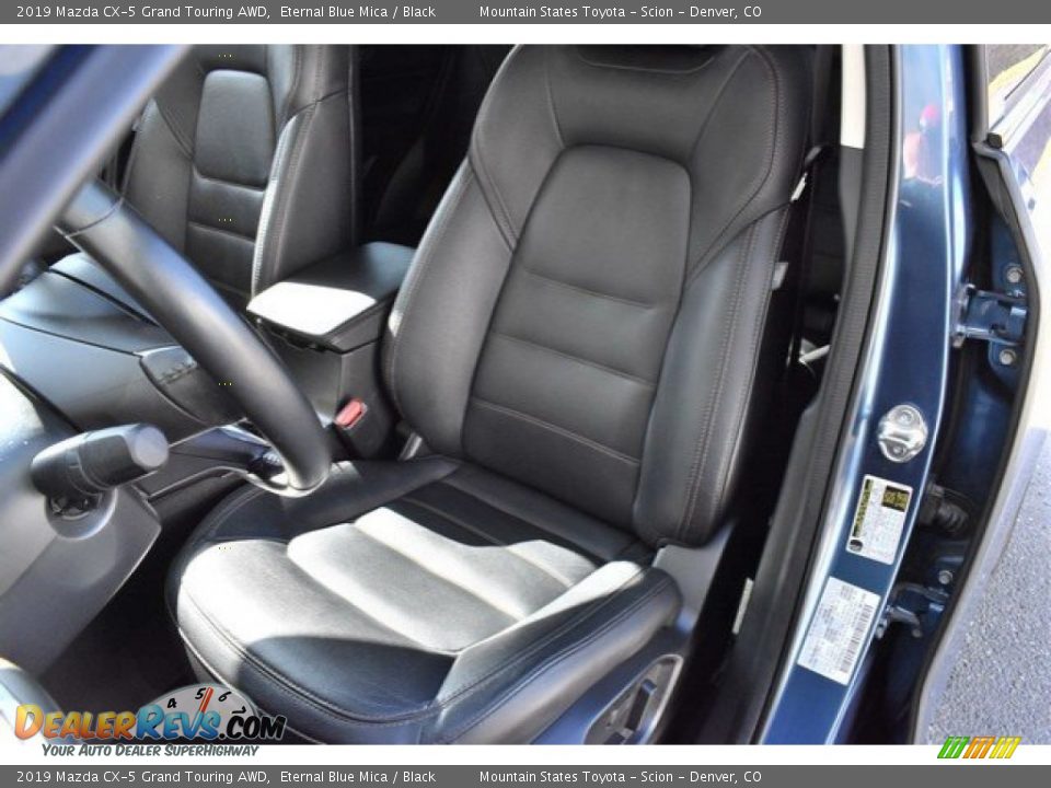 2019 Mazda CX-5 Grand Touring AWD Eternal Blue Mica / Black Photo #12