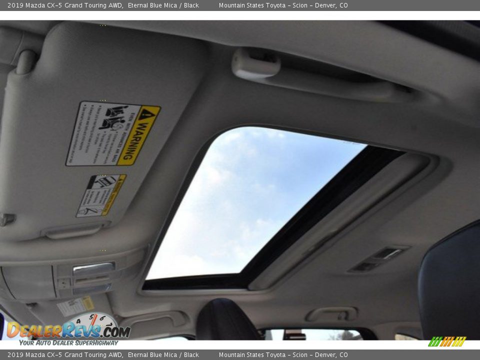 2019 Mazda CX-5 Grand Touring AWD Eternal Blue Mica / Black Photo #14
