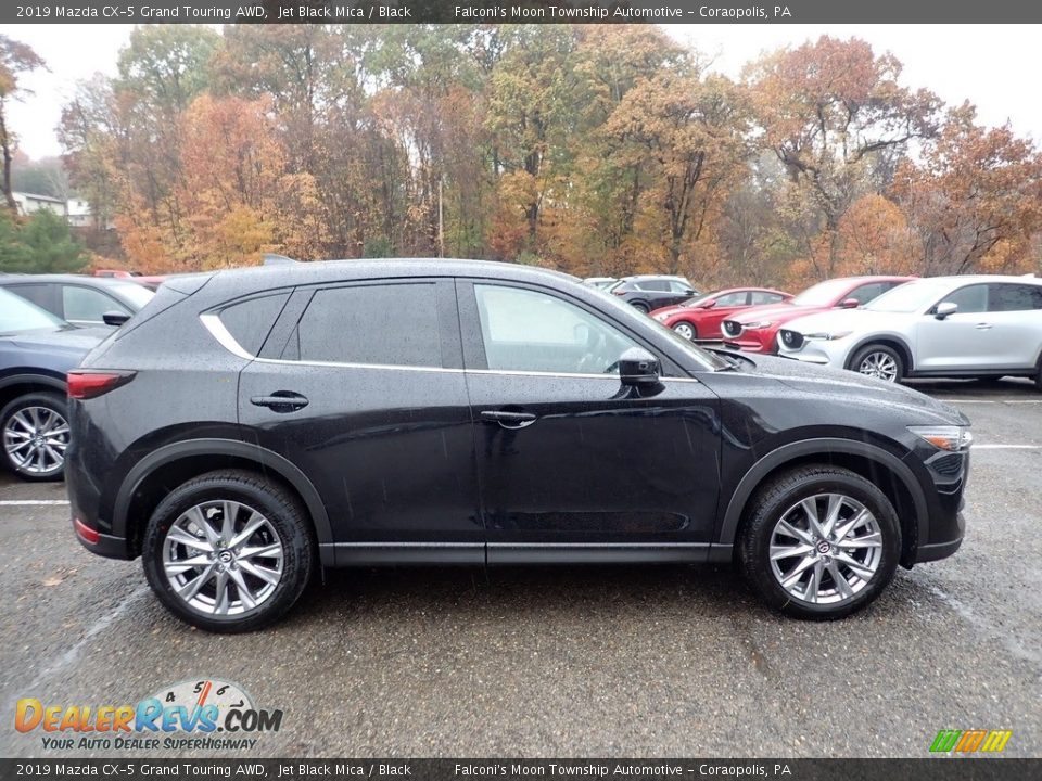 2019 Mazda CX-5 Grand Touring AWD Jet Black Mica / Black Photo #1