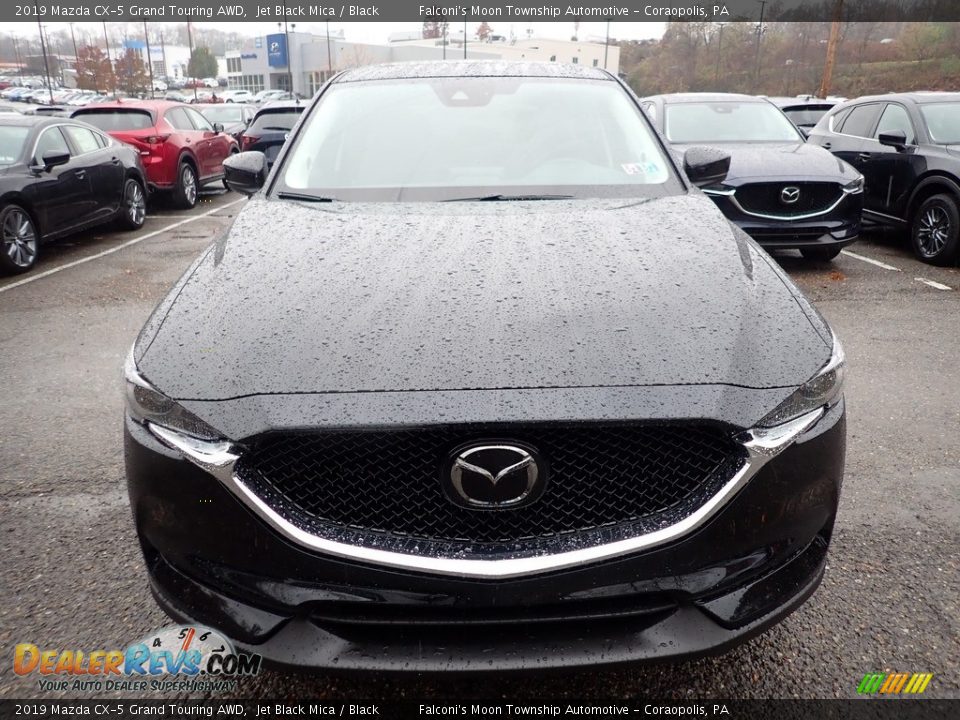 2019 Mazda CX-5 Grand Touring AWD Jet Black Mica / Black Photo #4