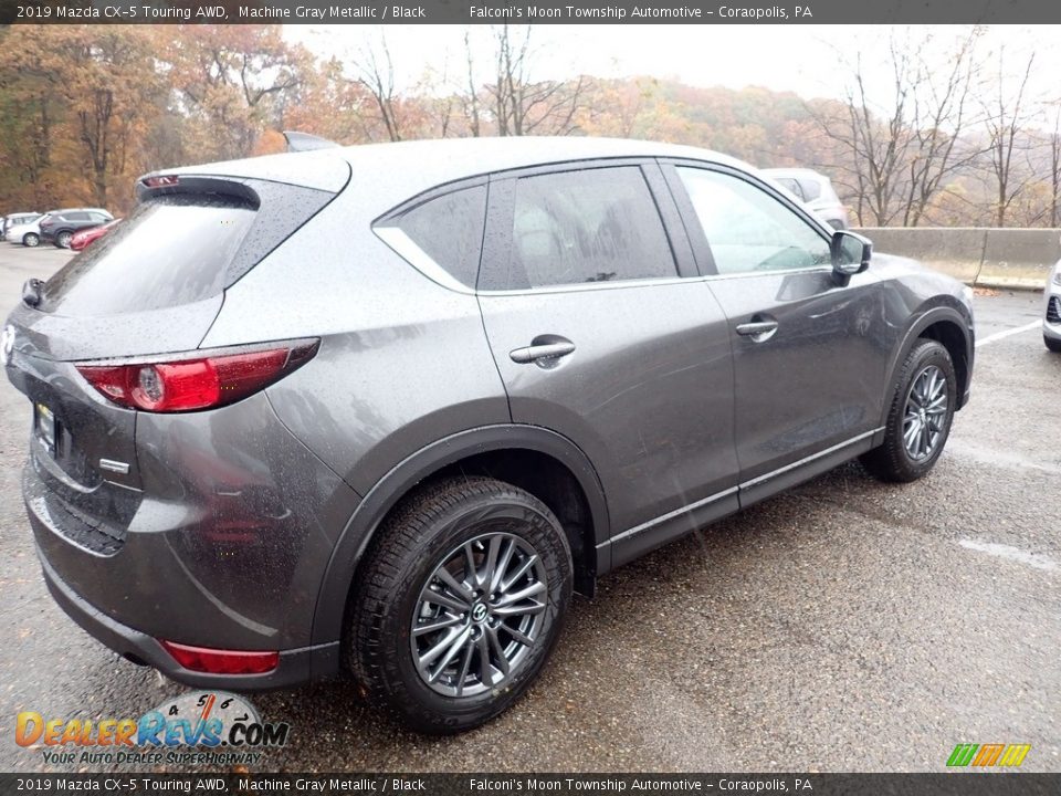 2019 Mazda CX-5 Touring AWD Machine Gray Metallic / Black Photo #2