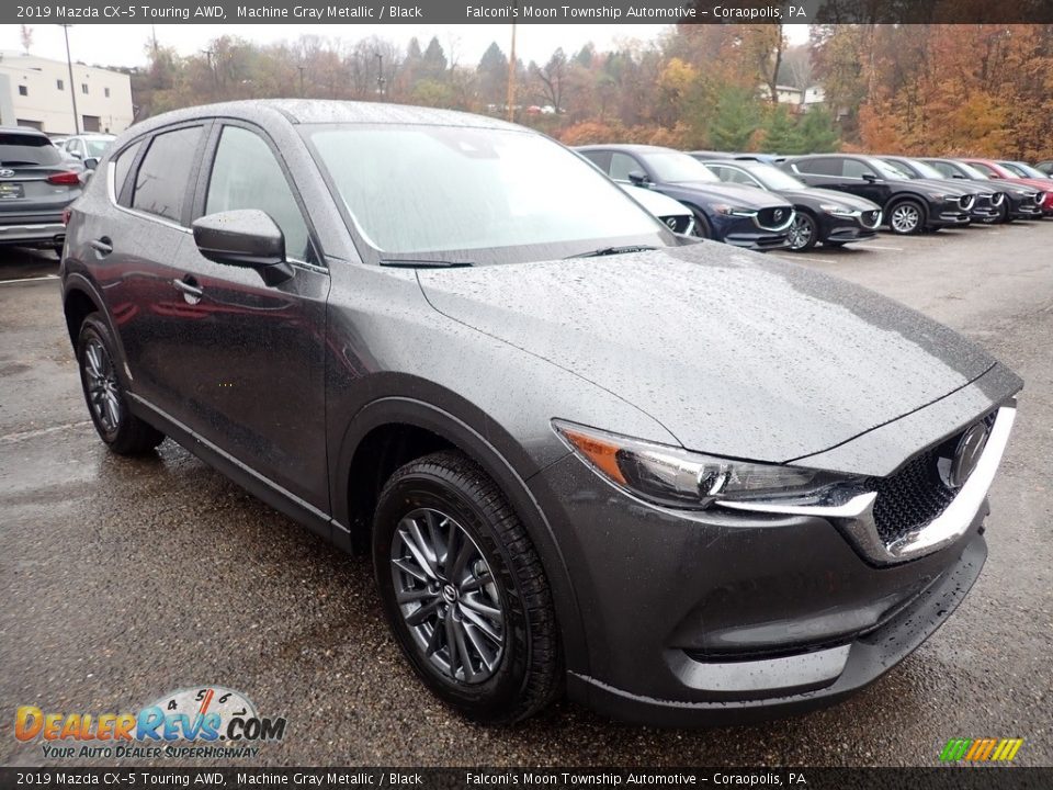 2019 Mazda CX-5 Touring AWD Machine Gray Metallic / Black Photo #3