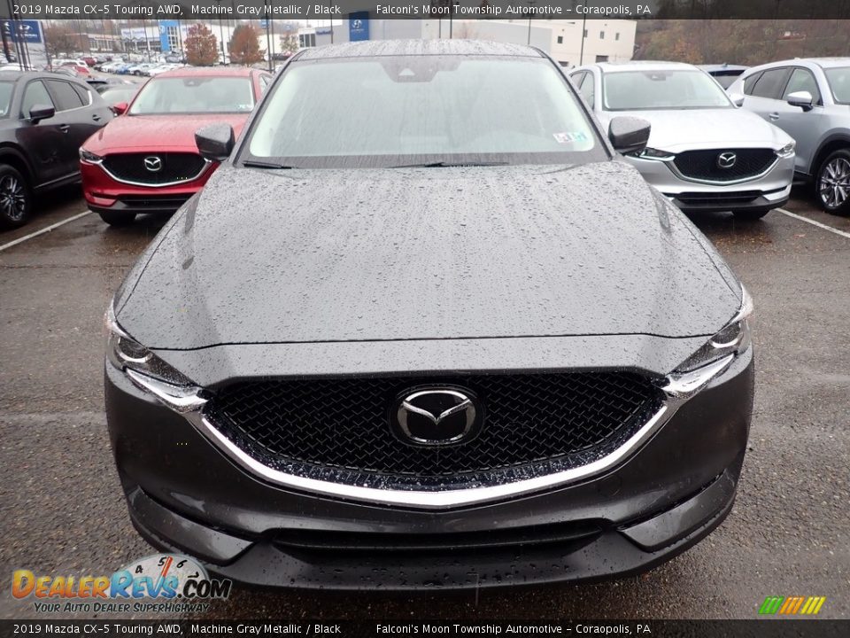 2019 Mazda CX-5 Touring AWD Machine Gray Metallic / Black Photo #4