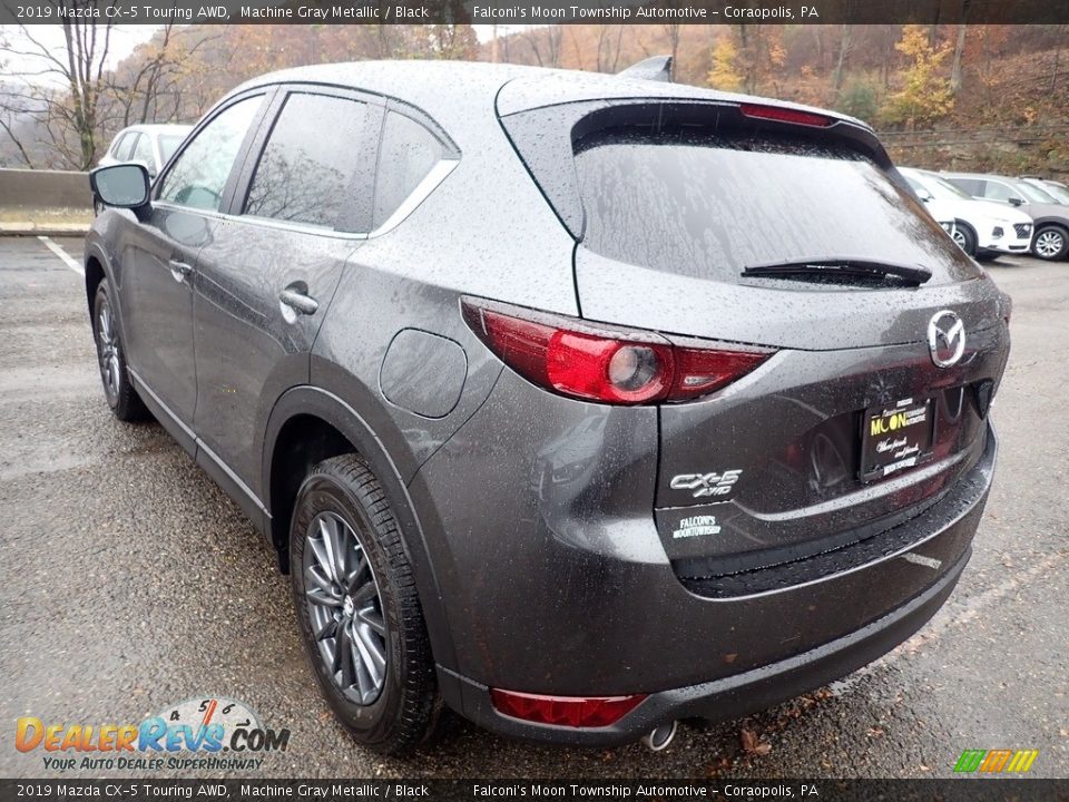 2019 Mazda CX-5 Touring AWD Machine Gray Metallic / Black Photo #6