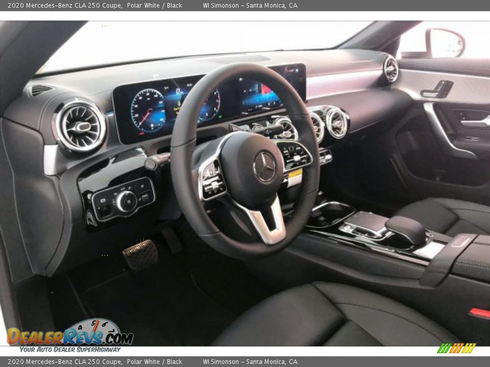 2020 Mercedes-Benz CLA 250 Coupe Polar White / Black Photo #4