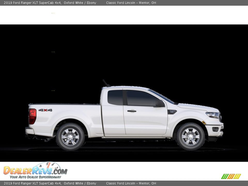 2019 Ford Ranger XLT SuperCab 4x4 Oxford White / Ebony Photo #5