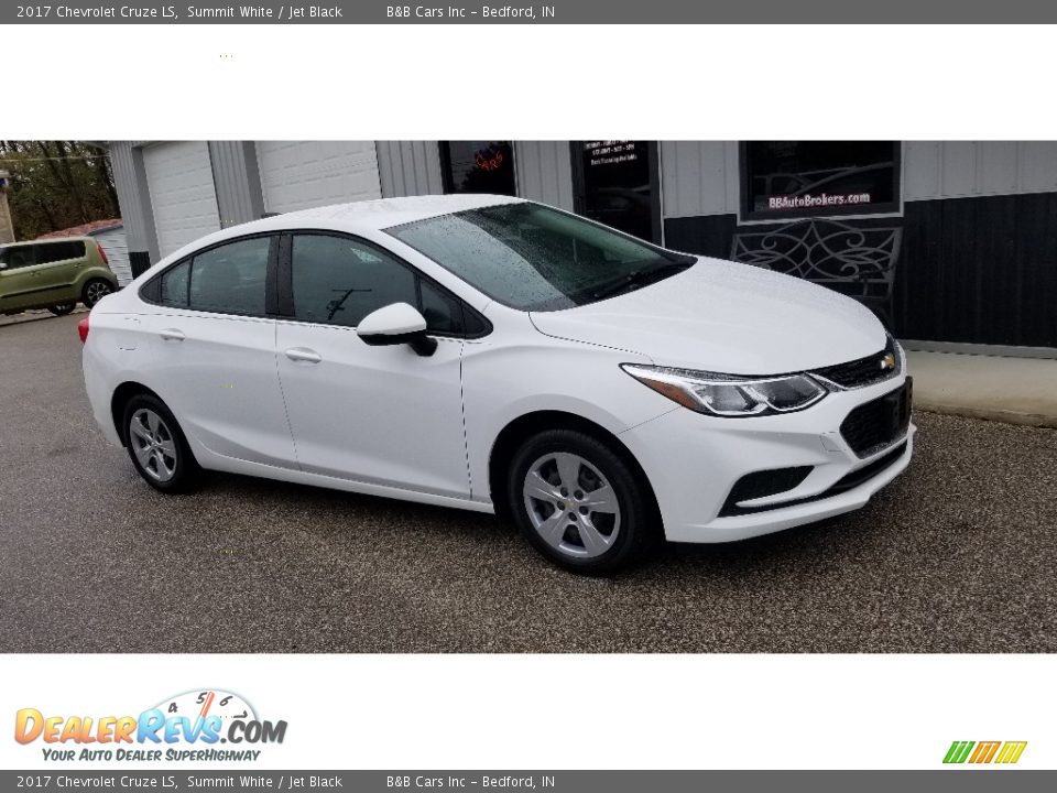 2017 Chevrolet Cruze LS Summit White / Jet Black Photo #1