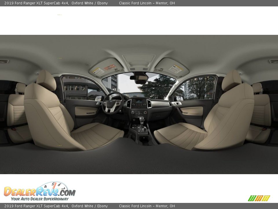 2019 Ford Ranger XLT SuperCab 4x4 Oxford White / Ebony Photo #8