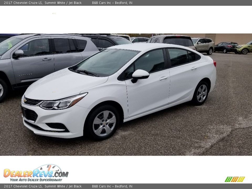 2017 Chevrolet Cruze LS Summit White / Jet Black Photo #3