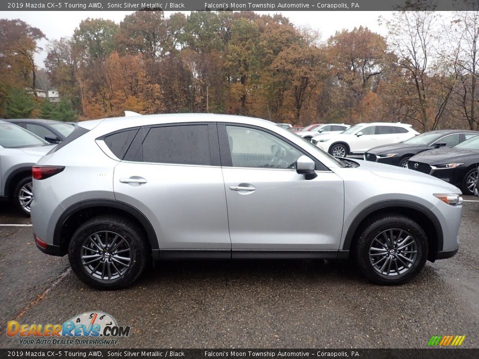 2019 Mazda CX-5 Touring AWD Sonic Silver Metallic / Black Photo #1