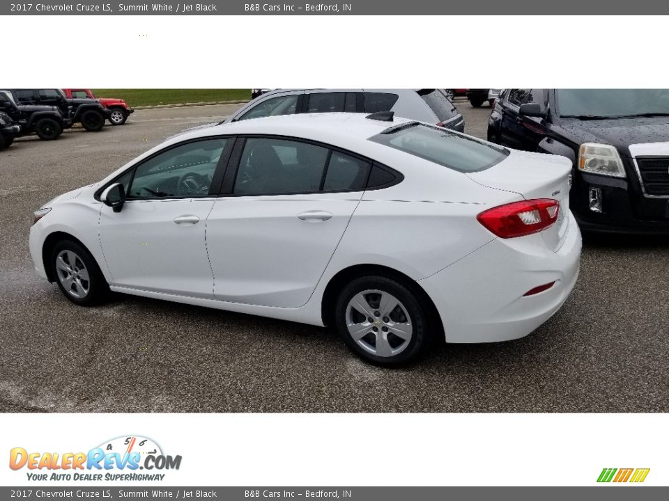 2017 Chevrolet Cruze LS Summit White / Jet Black Photo #5