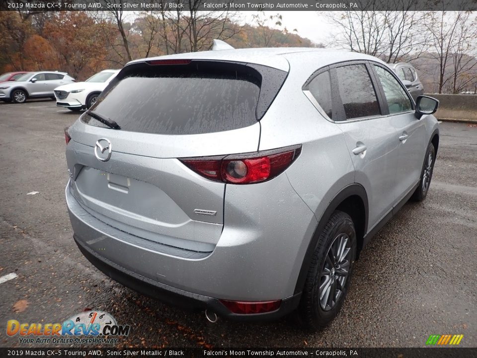 2019 Mazda CX-5 Touring AWD Sonic Silver Metallic / Black Photo #2