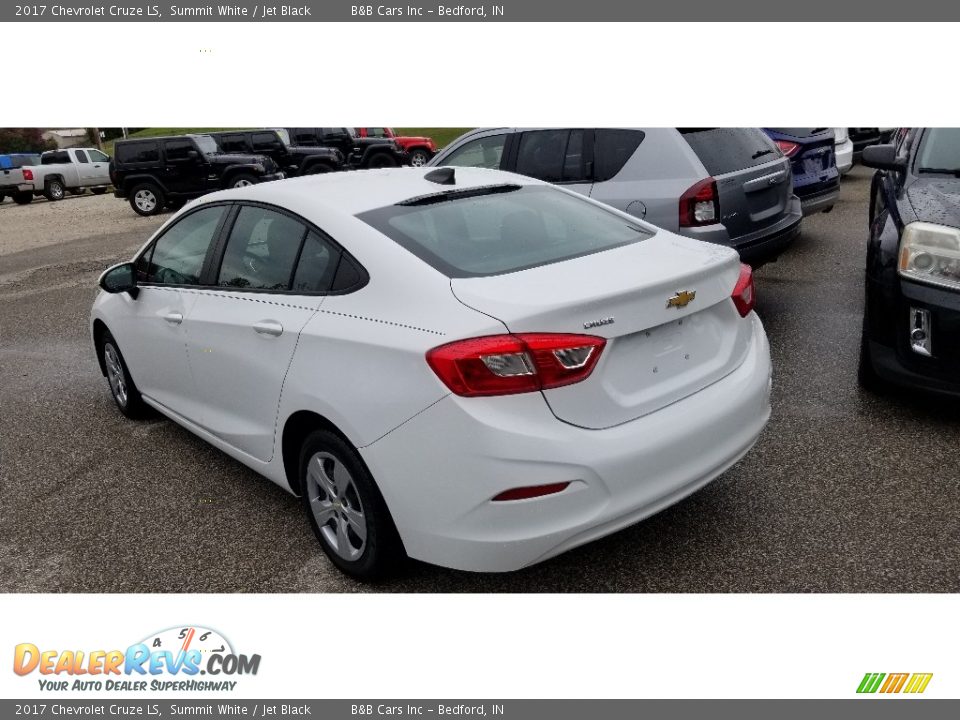 2017 Chevrolet Cruze LS Summit White / Jet Black Photo #6