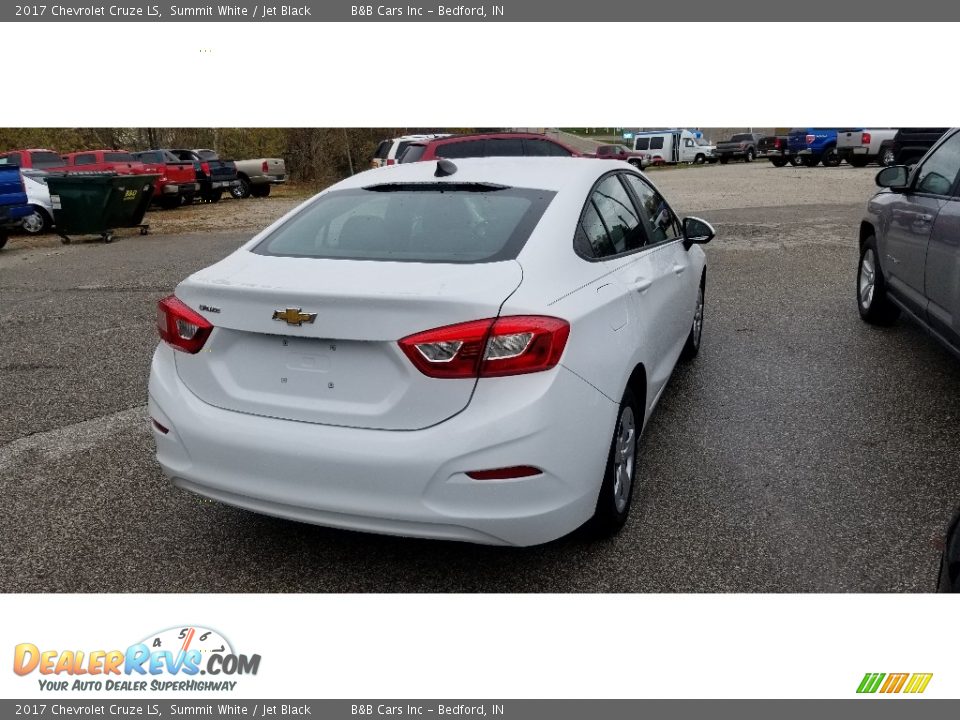 2017 Chevrolet Cruze LS Summit White / Jet Black Photo #7