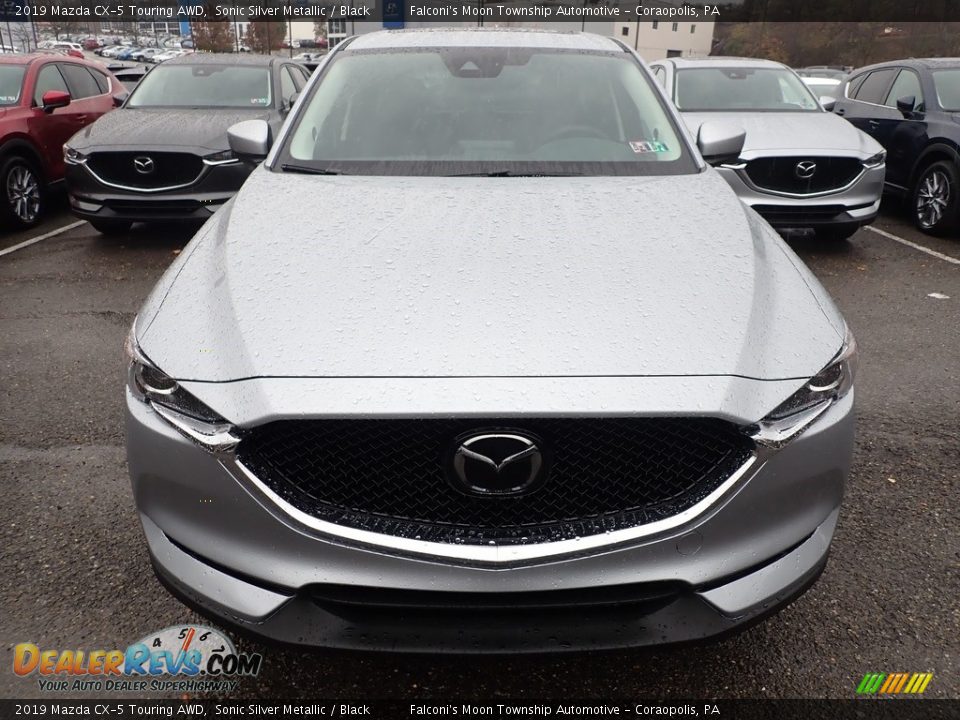 2019 Mazda CX-5 Touring AWD Sonic Silver Metallic / Black Photo #4