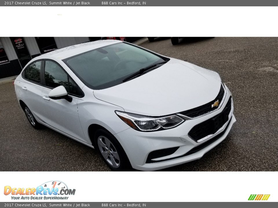 2017 Chevrolet Cruze LS Summit White / Jet Black Photo #8