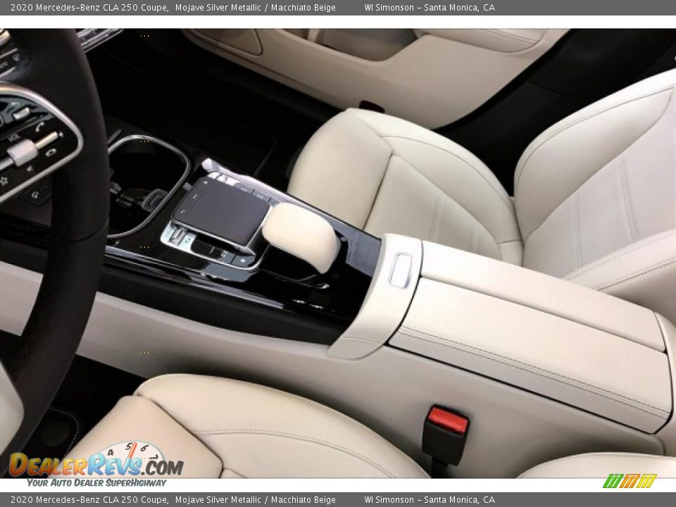 2020 Mercedes-Benz CLA 250 Coupe Mojave Silver Metallic / Macchiato Beige Photo #7
