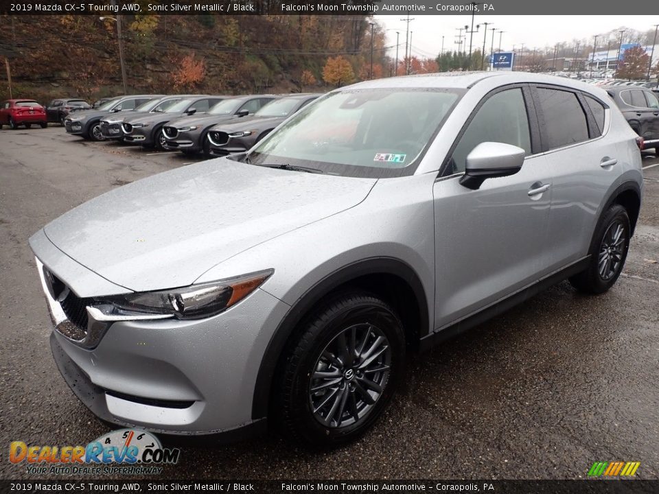 2019 Mazda CX-5 Touring AWD Sonic Silver Metallic / Black Photo #5