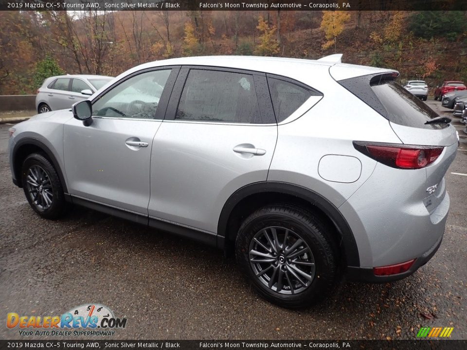 2019 Mazda CX-5 Touring AWD Sonic Silver Metallic / Black Photo #6