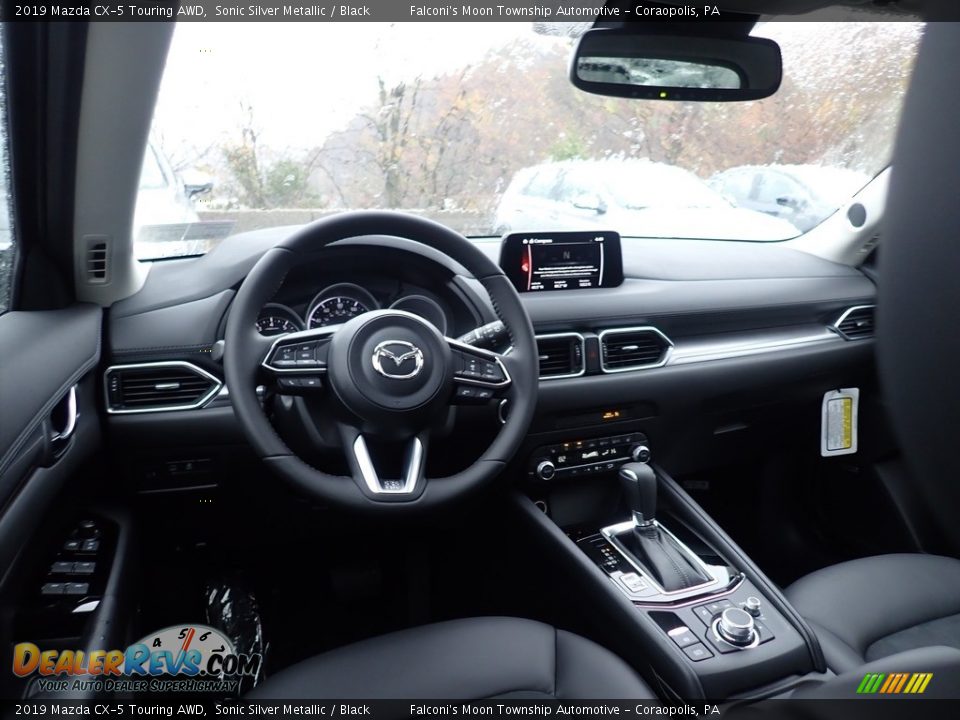 2019 Mazda CX-5 Touring AWD Sonic Silver Metallic / Black Photo #9