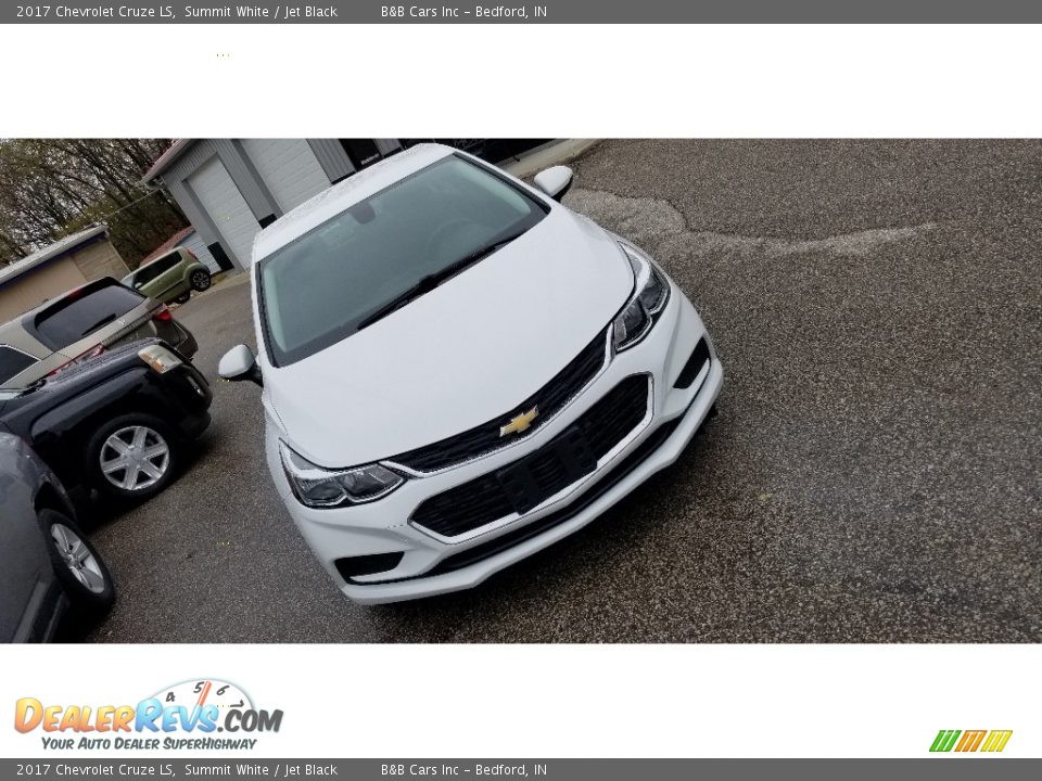 2017 Chevrolet Cruze LS Summit White / Jet Black Photo #16