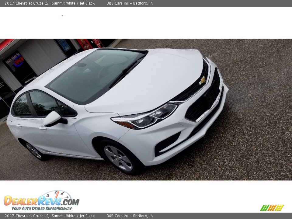 2017 Chevrolet Cruze LS Summit White / Jet Black Photo #17