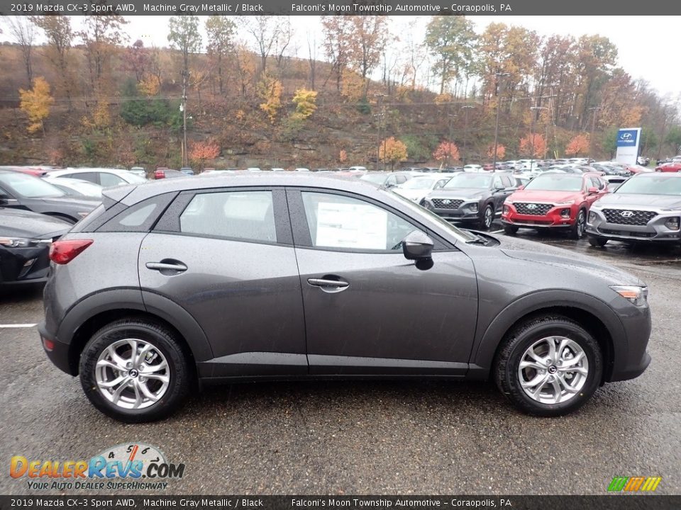 2019 Mazda CX-3 Sport AWD Machine Gray Metallic / Black Photo #1